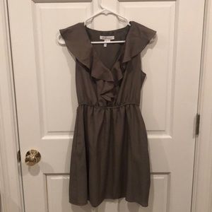 BCBG Olive Green Dress